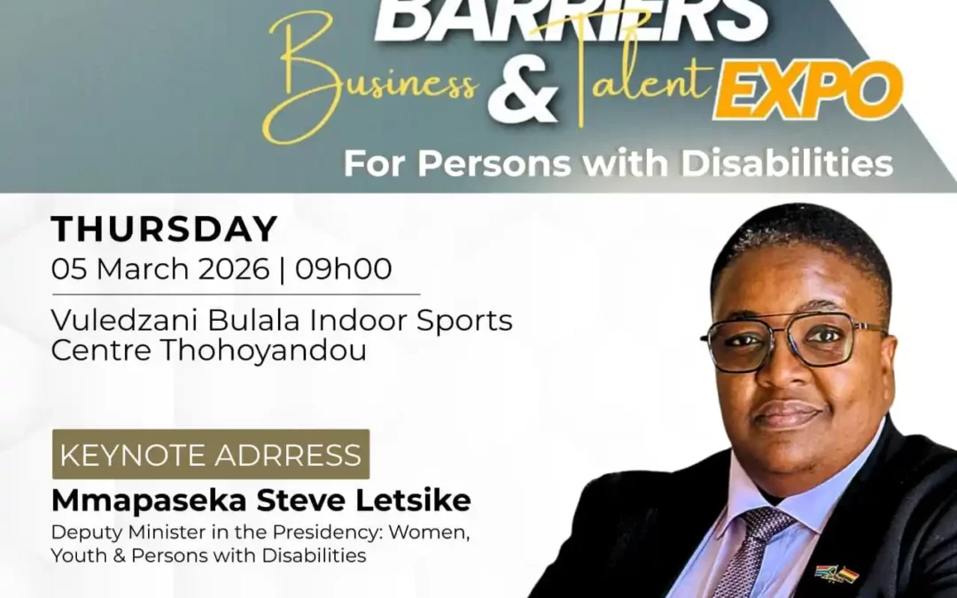 Breaking Barriers Business & Talent Expo – Mmapaseka Steve Letsike